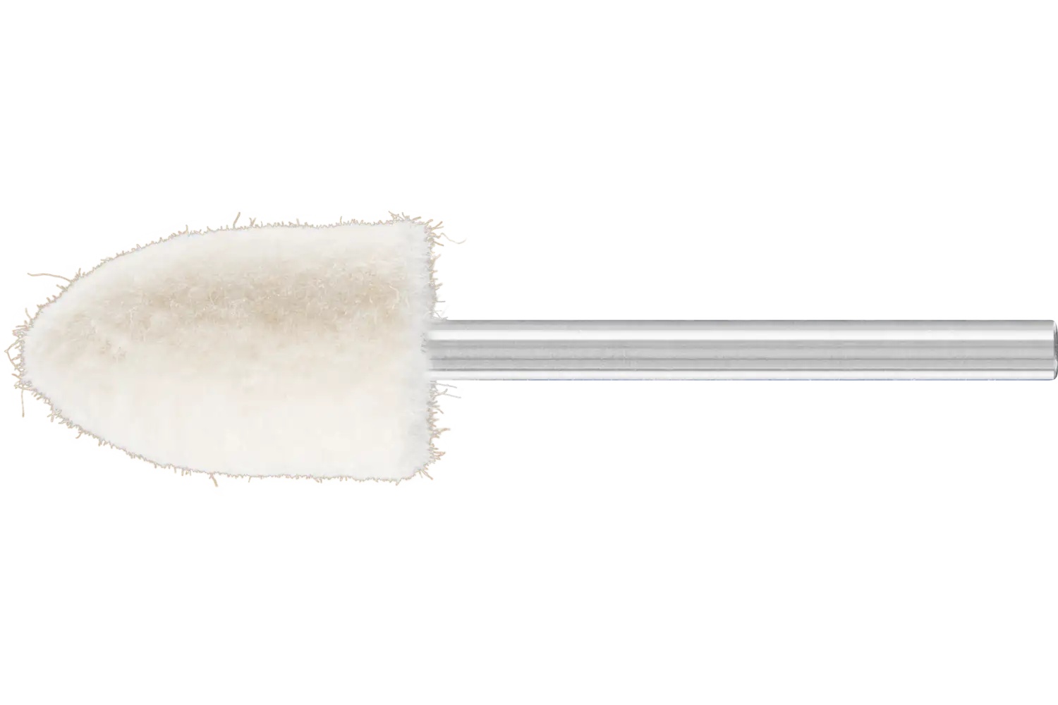 Picture of Pferd Felt Point, 1/2" x 3/4, Conical Pointed End Shape, Medium Grade, 1/8" Shank